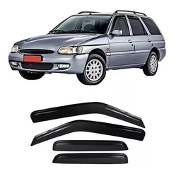 Defletor Calha de Chuva Escort SW 1997 a 2001 4 Portas Ecoflex