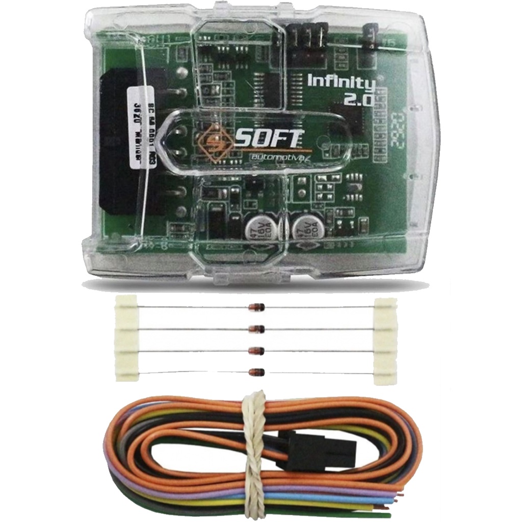 Módulo de Vidro Elétrico Universal Soft Infinity 2.0 p/ 2 ou 4 Portas c/ Teto Solar em Oferta na Shopee