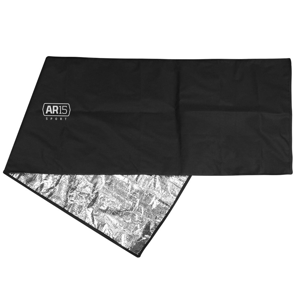 Isolante Termico Para Saco Dormir 50x180cm Alumizado Preto em Oferta na Shopee