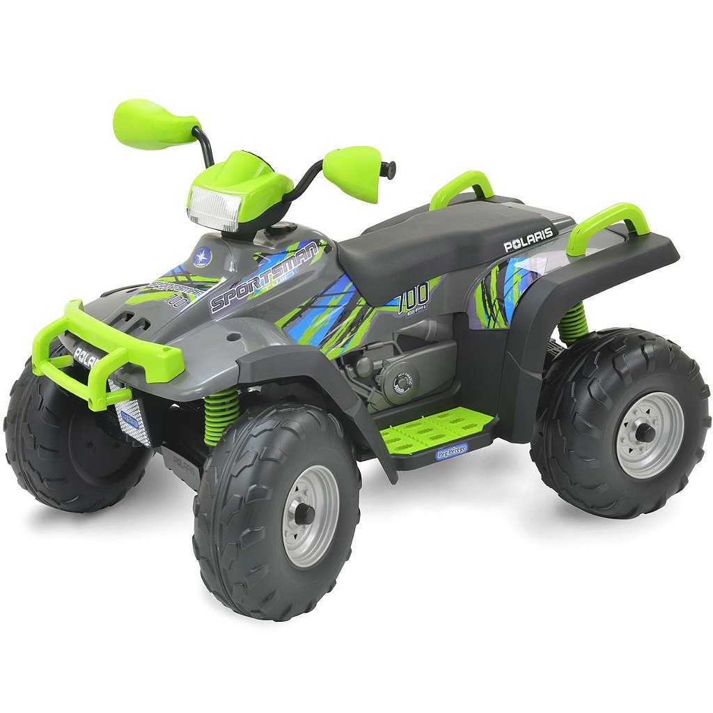Quadriciclo Peg-Perego Polaris Sportman 700 Twin Lime 12v em Oferta na Shopee