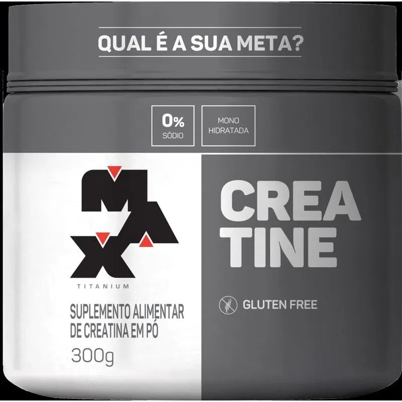 Creatina Monohidratada 300g - Max Titanium