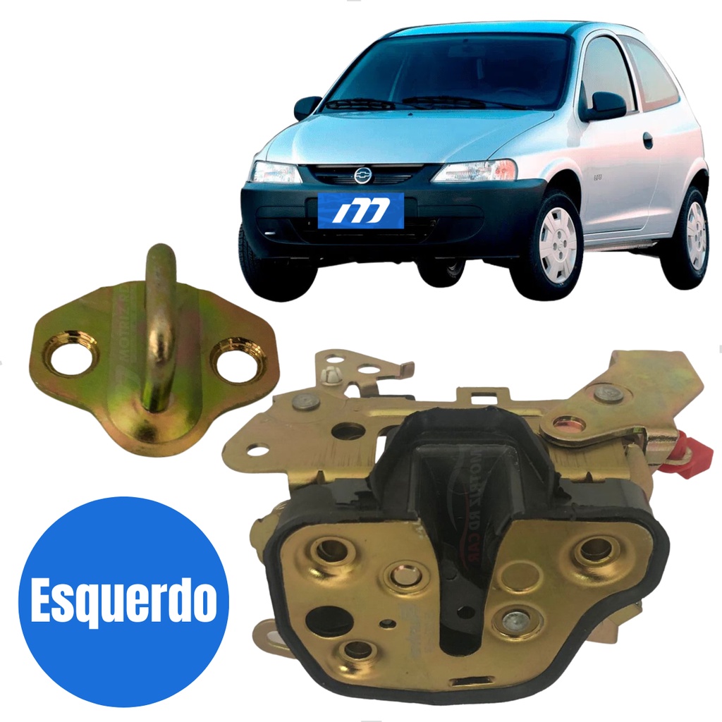 Fechadura Porta Celta 2001 2002 2003 2 Portas Lado Esquerdo em Oferta na Shopee