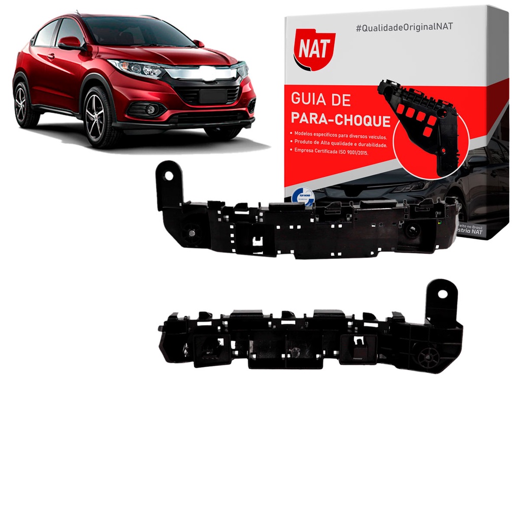 Par Suporte Parachoque Honda HR-V 2015 Até 2021 Dianteiro