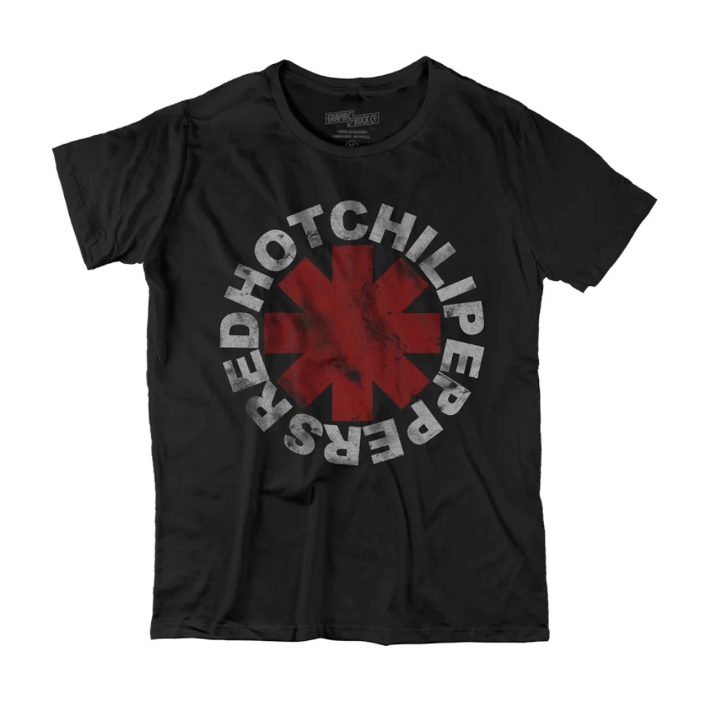 Camiseta Banda Red Hot Chilli Peppers Camiseta RHCP