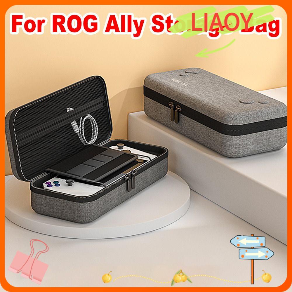 Capa De Console Portátil LIAOYING , Bolsa De Armazenamento À Prova De Choque De EVA , Com Suporte Para Asus ROG Ally