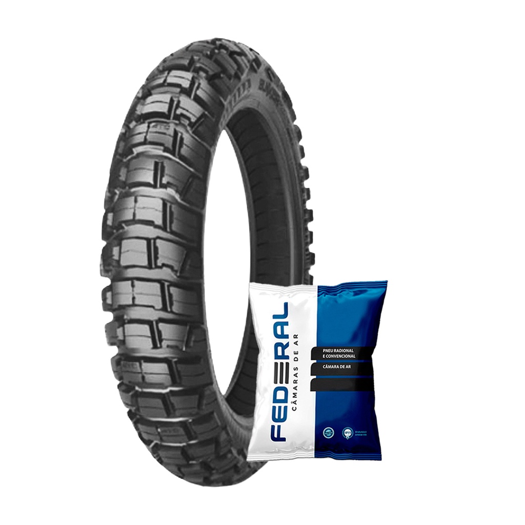 Kit Pneu Ira Dust 80/100-18 + Câmara de Ar Cg/ Fan/ Ybr em Oferta na Shopee