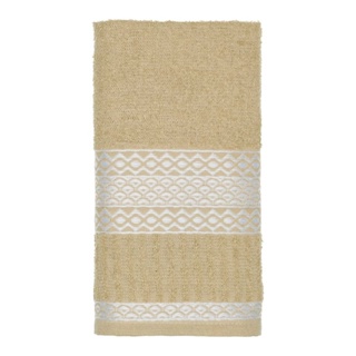 Toalha de Rosto Isabela - Kihertex Bege em Oferta na Shopee