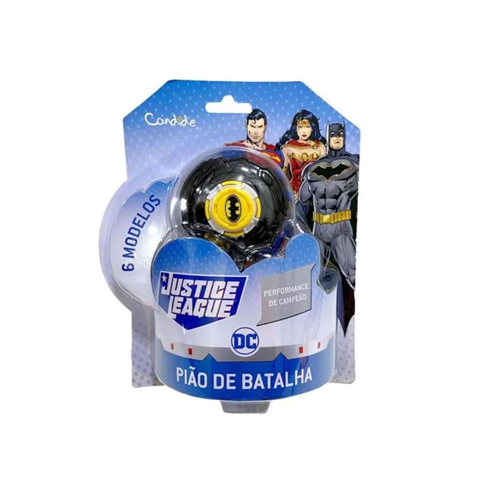 Pião Infinity Liga da Justiça The Batman - Candide em Oferta na Shopee