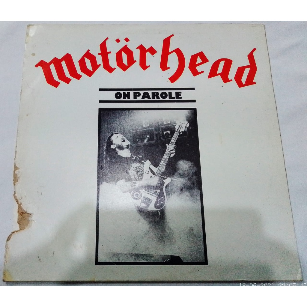 Vinil Lp Motorhead On Parole 1989