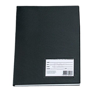 Pasta catálogo A3 155PR Preto 30envelopes plásticos Dac