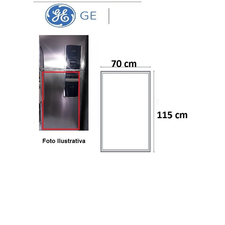 Borracha Para Geladeira Ge Rgs1951z ( Geladeira)