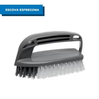 Escova Esfregona Multiuso Bettanin Superpro Com Cabo Para Mão Cerdas Firmes Limpa Piso Chão Parede Casa