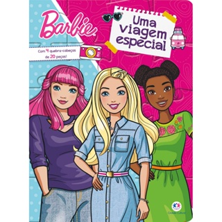 Livro Quebra-cabeça Barbie - Uma viagem especial em Oferta na Shopee