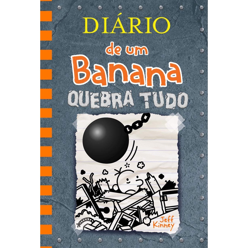 Livro - Diário De Um Banana - Vol.14 - Quebra Tudo - Capa Cartão em Oferta na Shopee