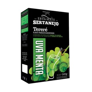 Erva Mate para Tereré Sertanejo - Uva Menta