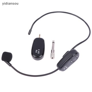 yidian Headset 2.4G Transmissor De Microfone Sem Fio Com Receptor Para Amplificador De Voz sou