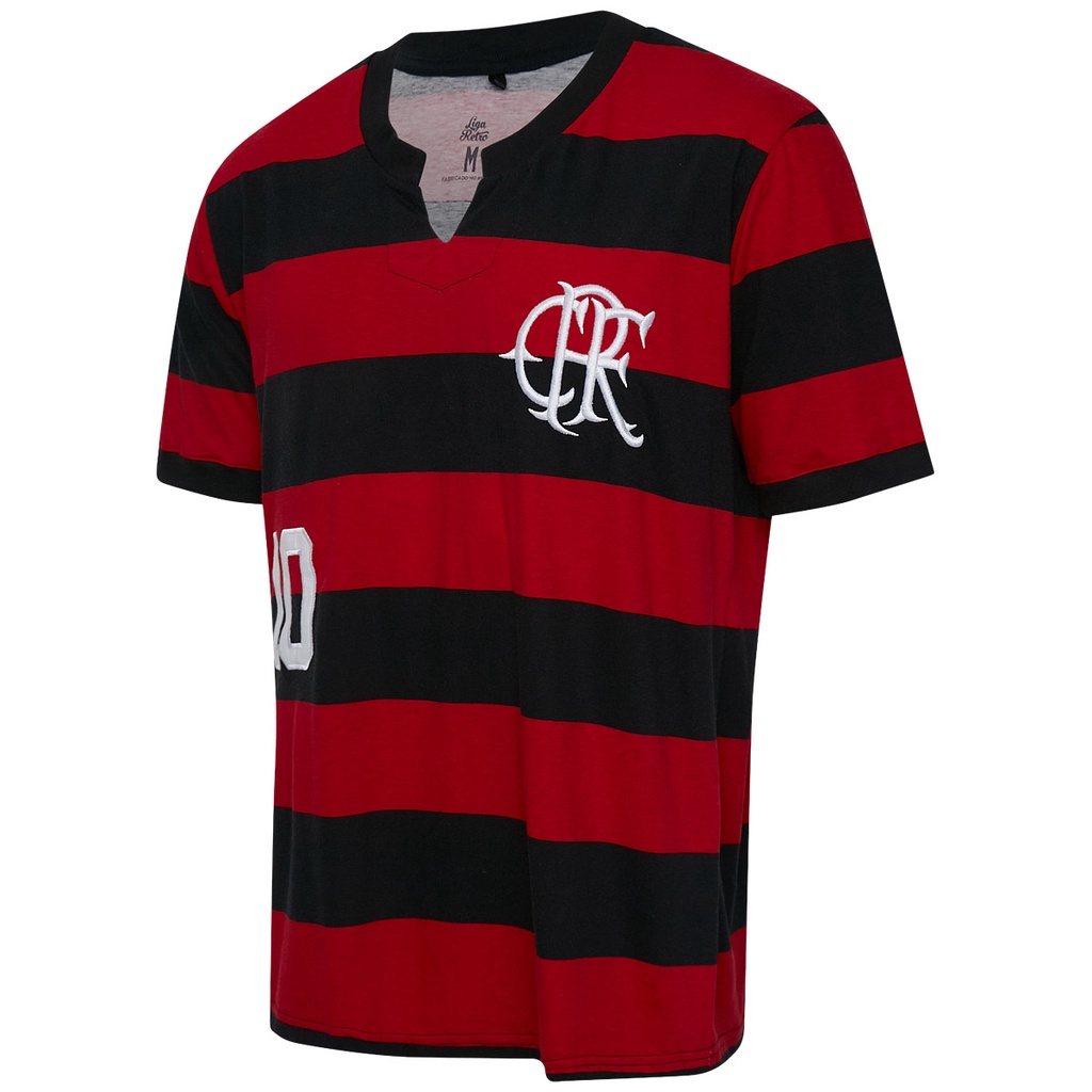 Camisa Flamengo Retrô 1976 Listrada Masculina Oficial - Sports & Outdoors