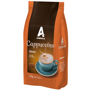 Cappuccino Clássico América 1Kg em Oferta na Shopee