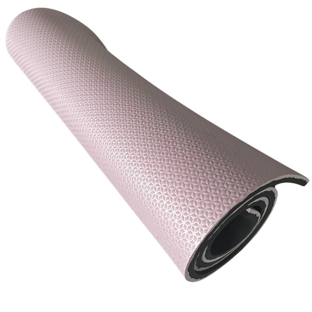 Tapete de Yoga Eva 1,00 x 50 10mm Rosa Claro