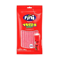Tubes Morango Azedinho 240g - Fini