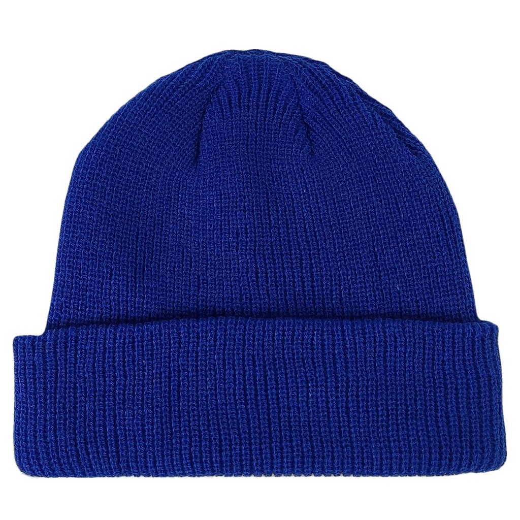 Gorro Touca Lenhador Marinheiro Canelada Adulto Unissex Azul Royal em Oferta na Shopee