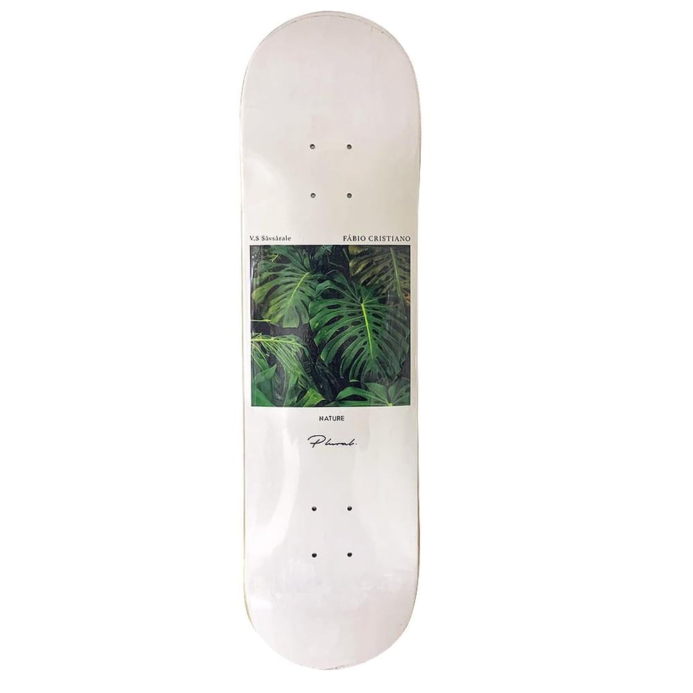 Shape Skateboard Plural - Fábio Cristiano Nature 8.125
