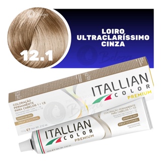 Coloração Itallian Color  12.1 (101s) Louro Clarassimo Frio em Oferta na Shopee