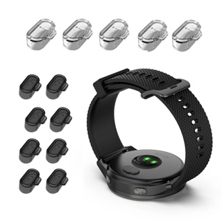 Protetor De Porta De Carregador De Silicone Anti-Pó Para Garmin Fenix 7 7X 6 6X pro Instinto 2 Forerunner 935 45 45S 245 945 venu 2 Mais MK1 MK2 em Oferta na Shopee