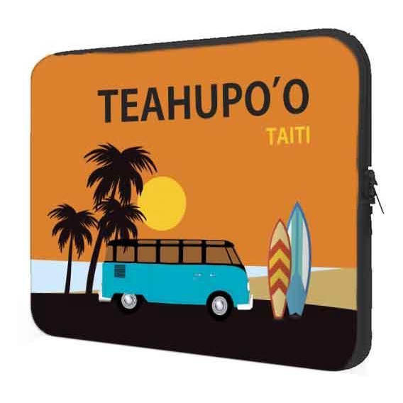 Capa Case Notebook 14 Personalizado Surf Teahupoo