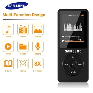 Samsung MP4 Player FM Rádio Gravador De Voz Spoetry Vídeo MP3 Reprodutor De Música