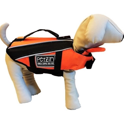 Colete Flutuador Salva Vidas Para Cachorro Petzim G 15-30 Kg