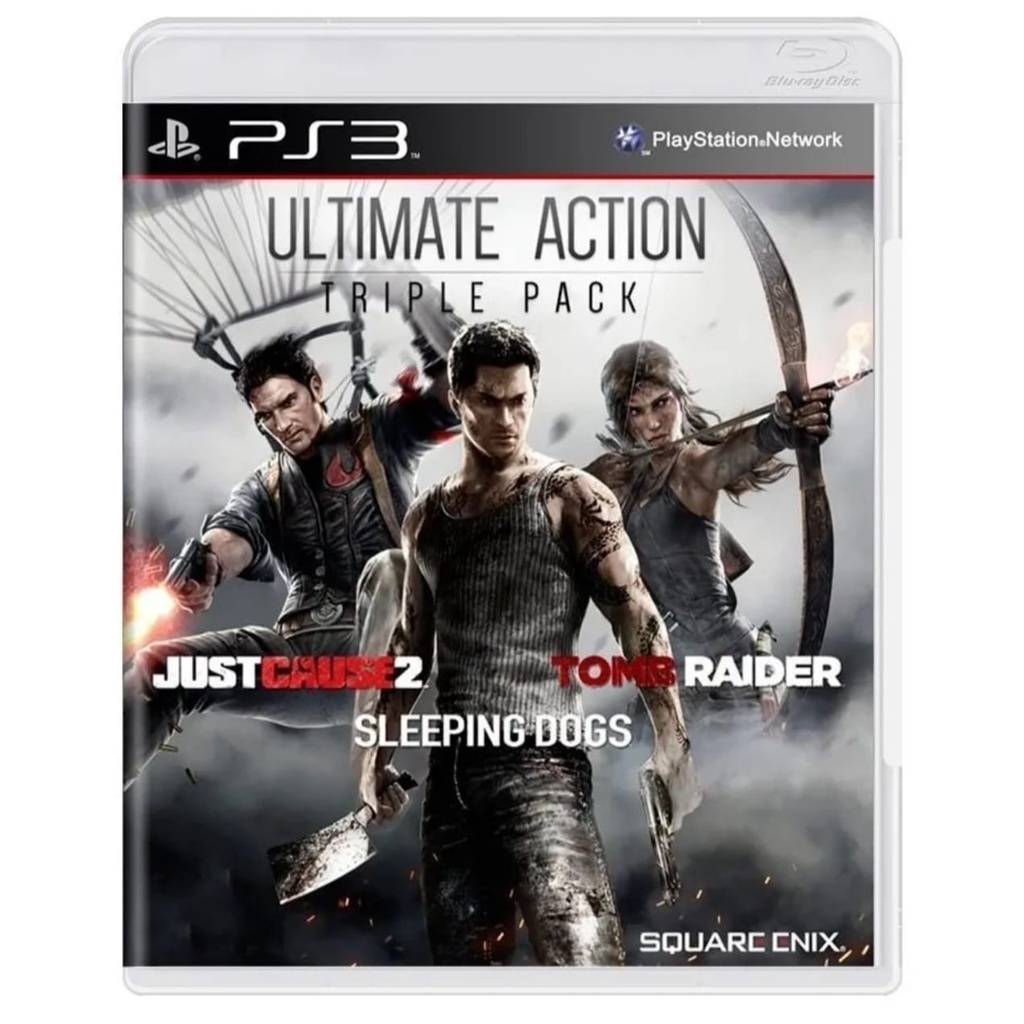 jogo Ultimate Action Triple Pack PS3