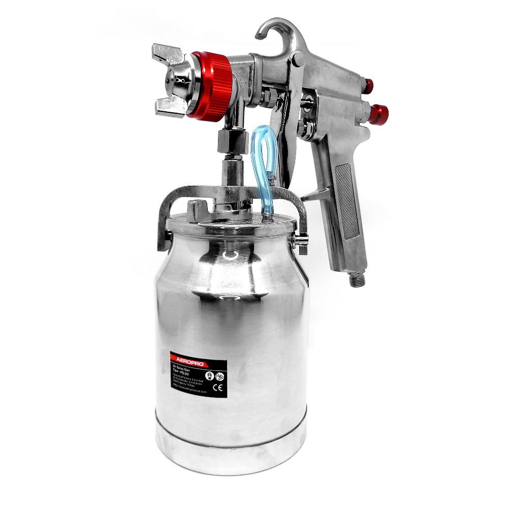 Pistola de Pintura Sucção Alta Pressão PQ-2U - AEROPRO em Oferta na Shopee