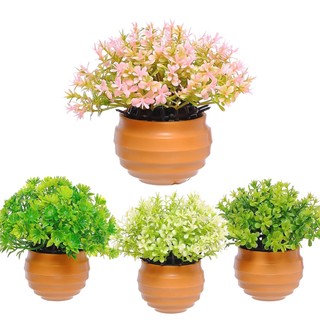 Kit 4 Arranjos De Flores Artificiais Decoração Sofisticada em Oferta na Shopee