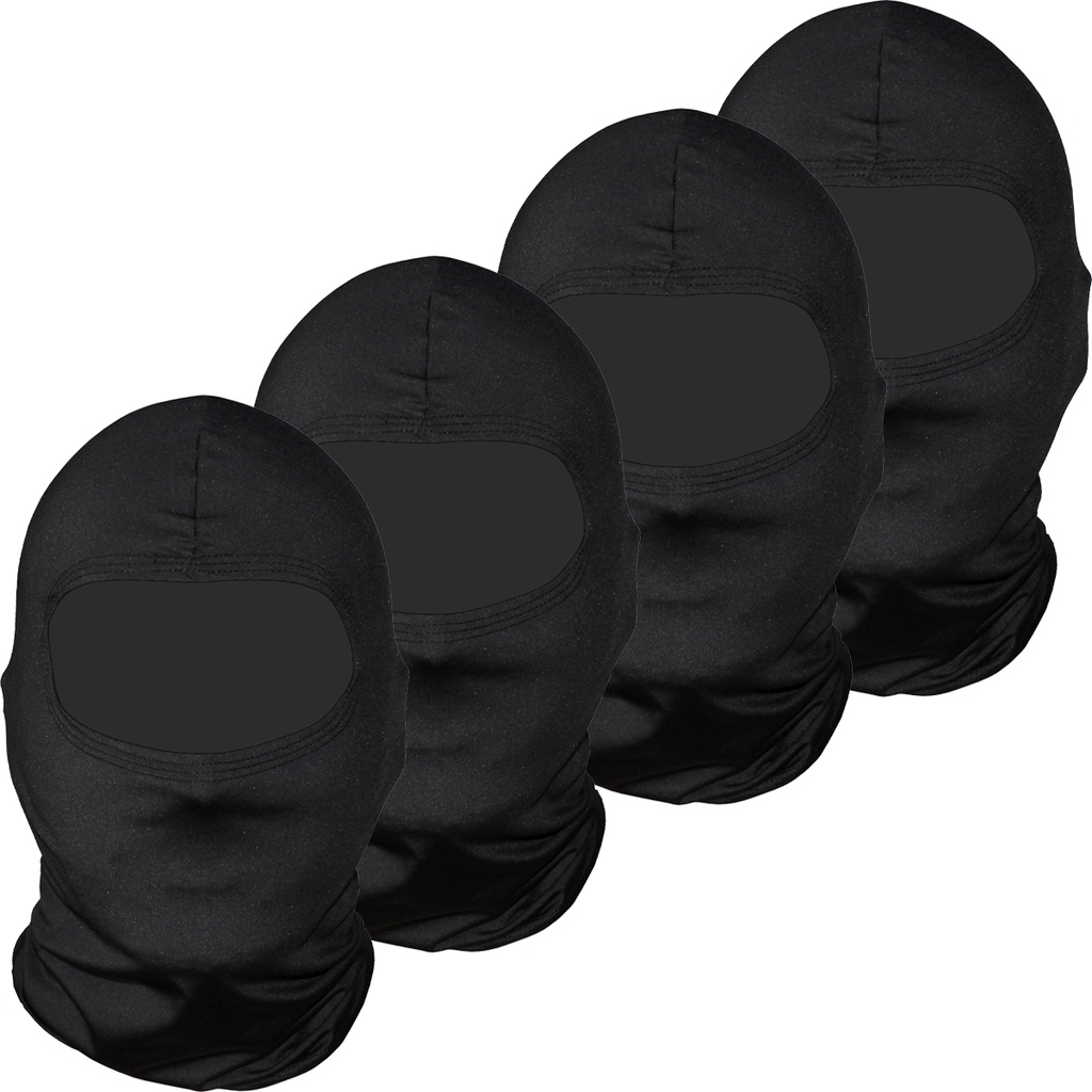 Kit 4 balaclavas balaclava touca toca ninja bandana UV50+