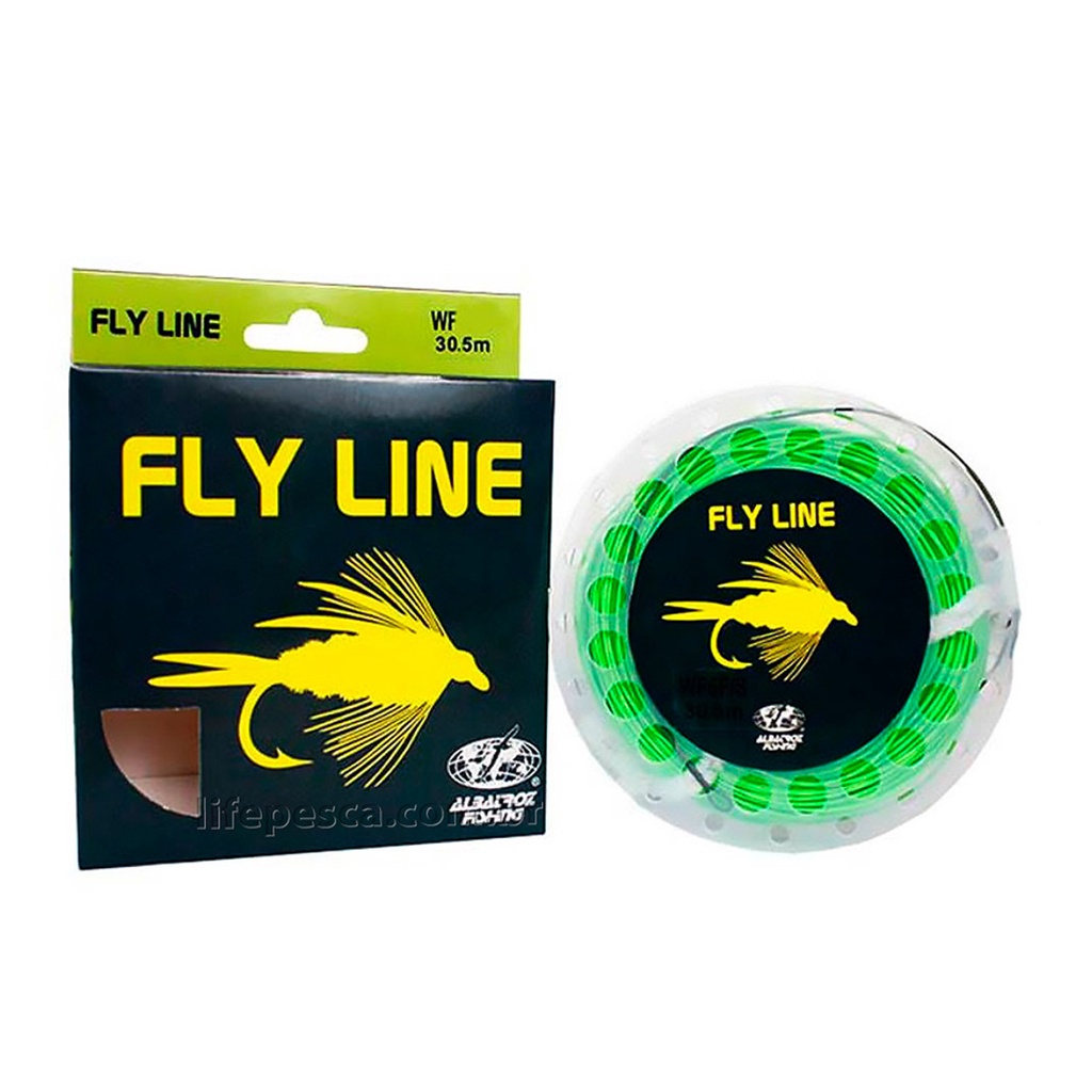 Linha Para Fly line WF4F Green (30,5m) - Albatroz Fishing
