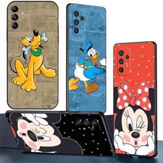 Samsung Galaxy A24 4G A14 F14 M14 M54 M13 5G M53 M30s M21 Capa Macia TPU De Silicone Para Telefone QU73 Mickey Mouse Disney