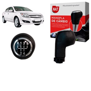 Manopla de Câmbio Vectra Ano 2006 Até 2011 Lente Preta em Oferta na Shopee