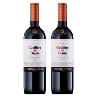 Kit 2 Vinhos Casillero Del Diablo Carmenere 750ML