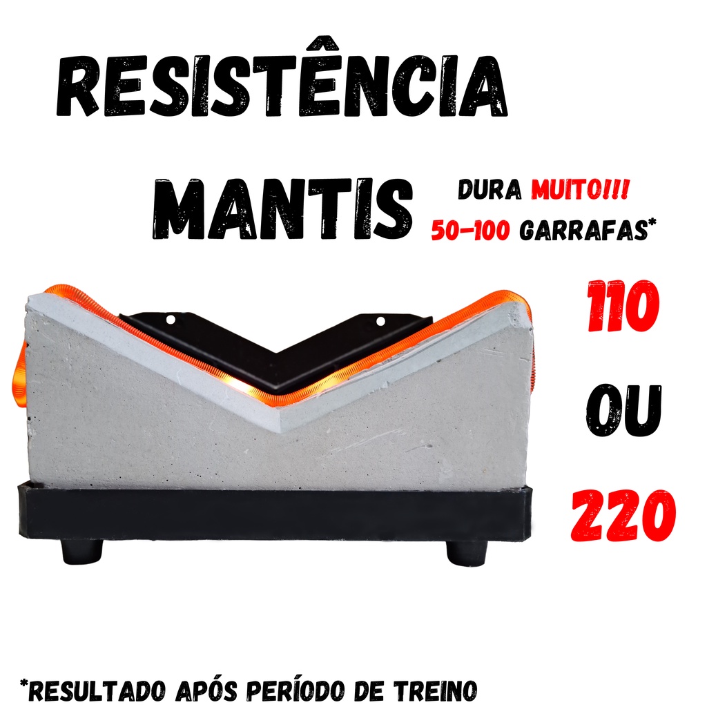 Maquina Cortadora Corte Garrafa Vidro Elétrica nao bivolt com 2 Resistencia