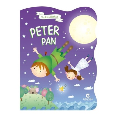 Livro Infantil Peter Pan Coleção Contos Clássicos Recortados