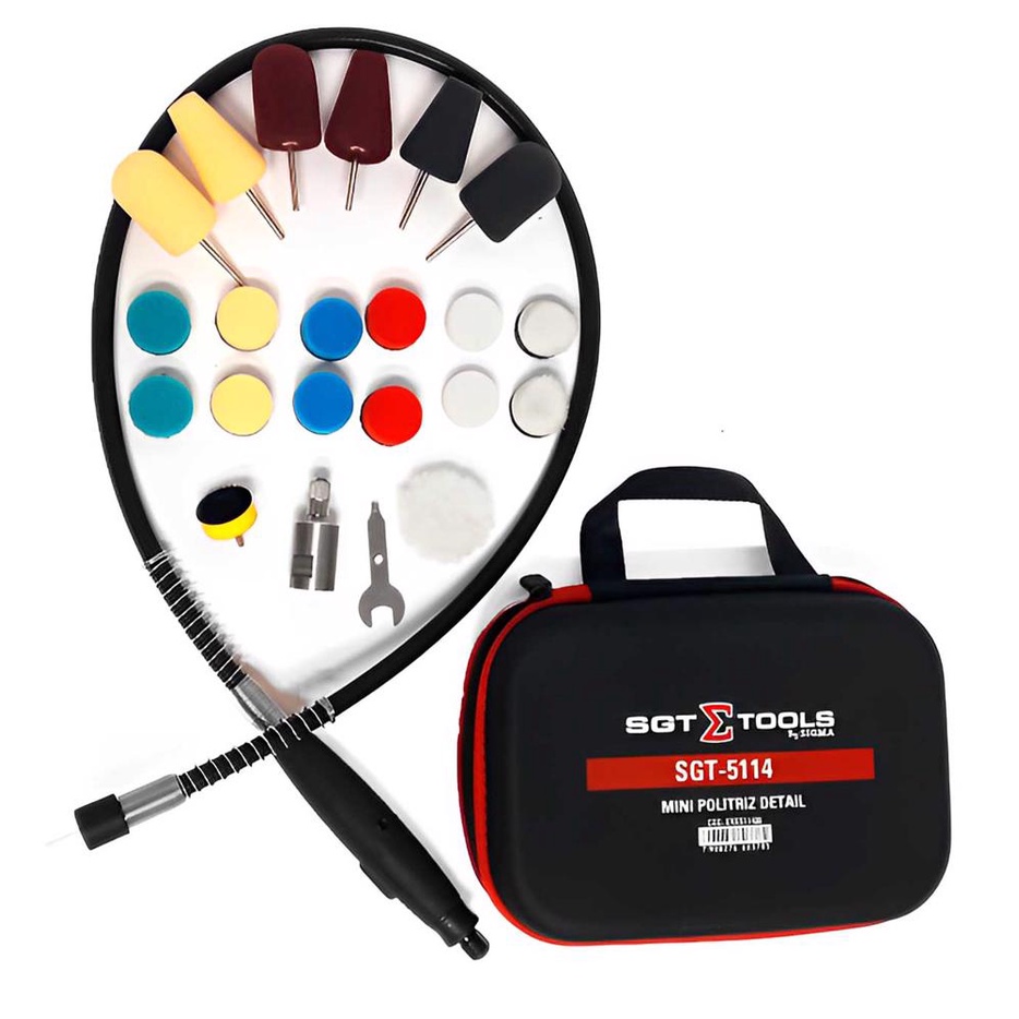Politriz Orbital p| Detalhamento Automotivo 20 pçs SGT-5114 SGT em Oferta na Shopee