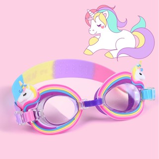 Equipamento De Treinamento De Natação Óculos Em silicone cartoon Para Crianças