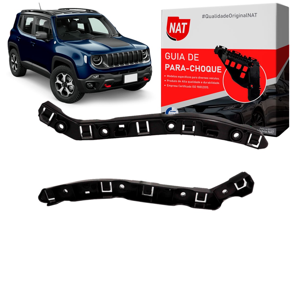 Suporte Guia Parachoque Renegade 2015 Até 2020 Dianteiro em Oferta na Shopee