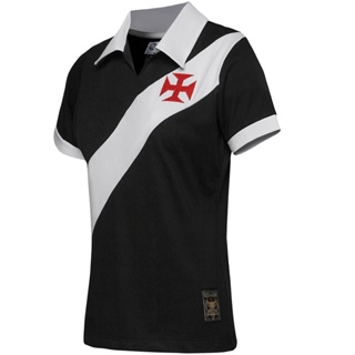 Camisa Vasco Retrô 1957 Feminina Oficial em Oferta na Shopee