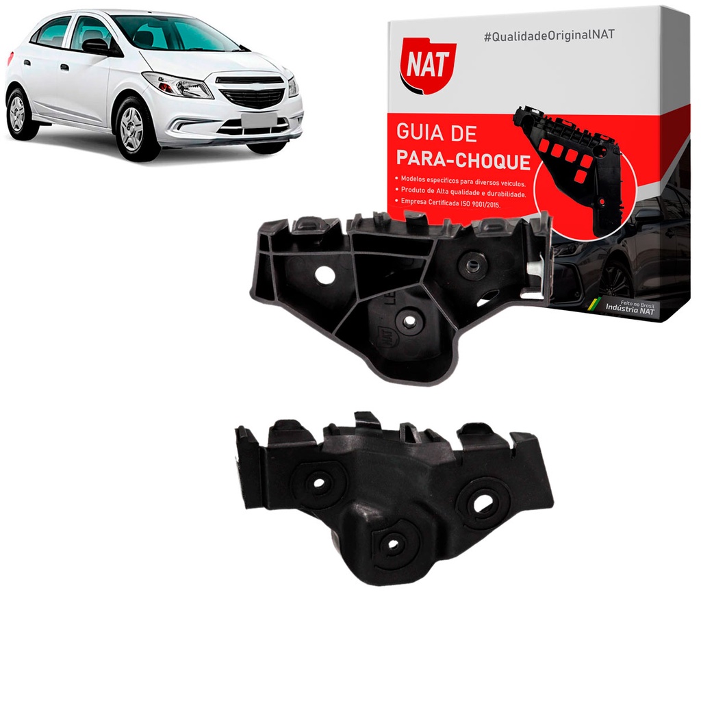 Suporte Guia Parachoque Onix E Prisma 2013 Até 2016 Joy 2017 Até 2019 Dianteiro em Oferta na Shopee