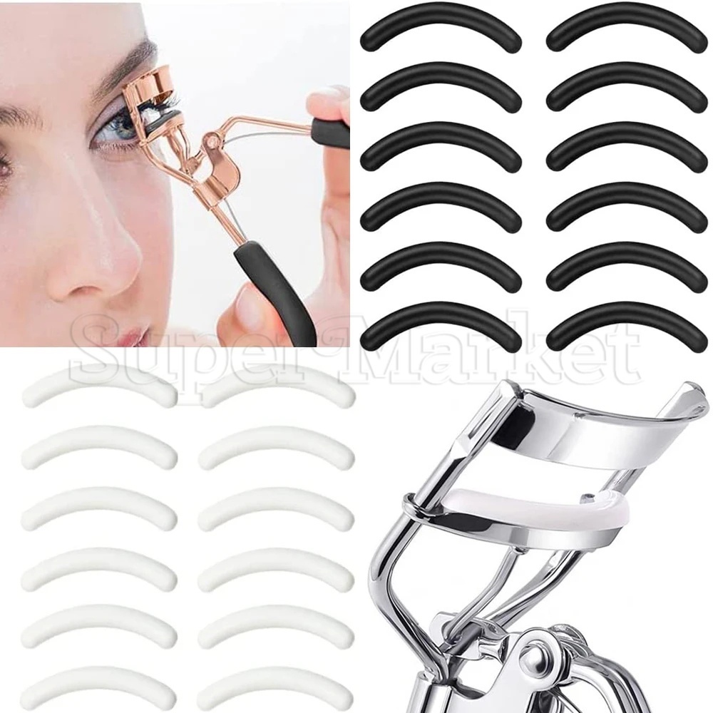 4 Tiras/Box Modelador De Pestanas Substituir Plásticas/Almofada De Substituição Elástica/Tapete De Borracha Para Cílios Feminino/Acessórios/Ferramentas De Maquiagem