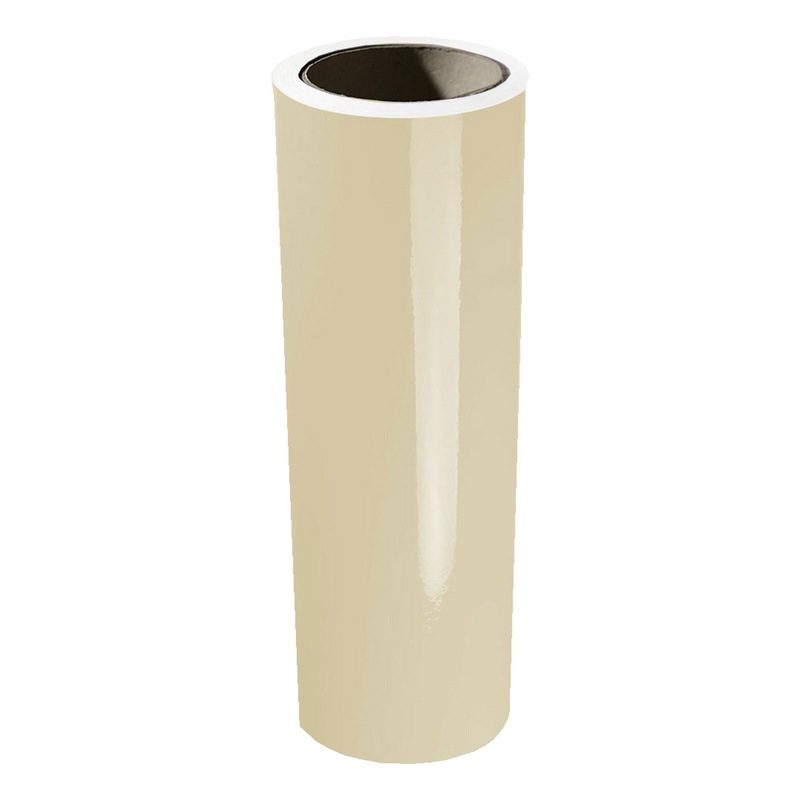 Papel Adesivo Vinil Envelopar Mesa Vidro Laca Bege Off 2m x 50cm