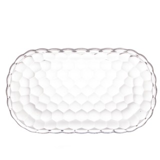 Travessa de Cristal Bubble 21x12x2cm - LYOR