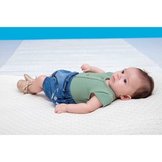 Conjunto Feminino Body Curto em Malha Bubble e Tapa Fralda Jeans Paraiso 15413